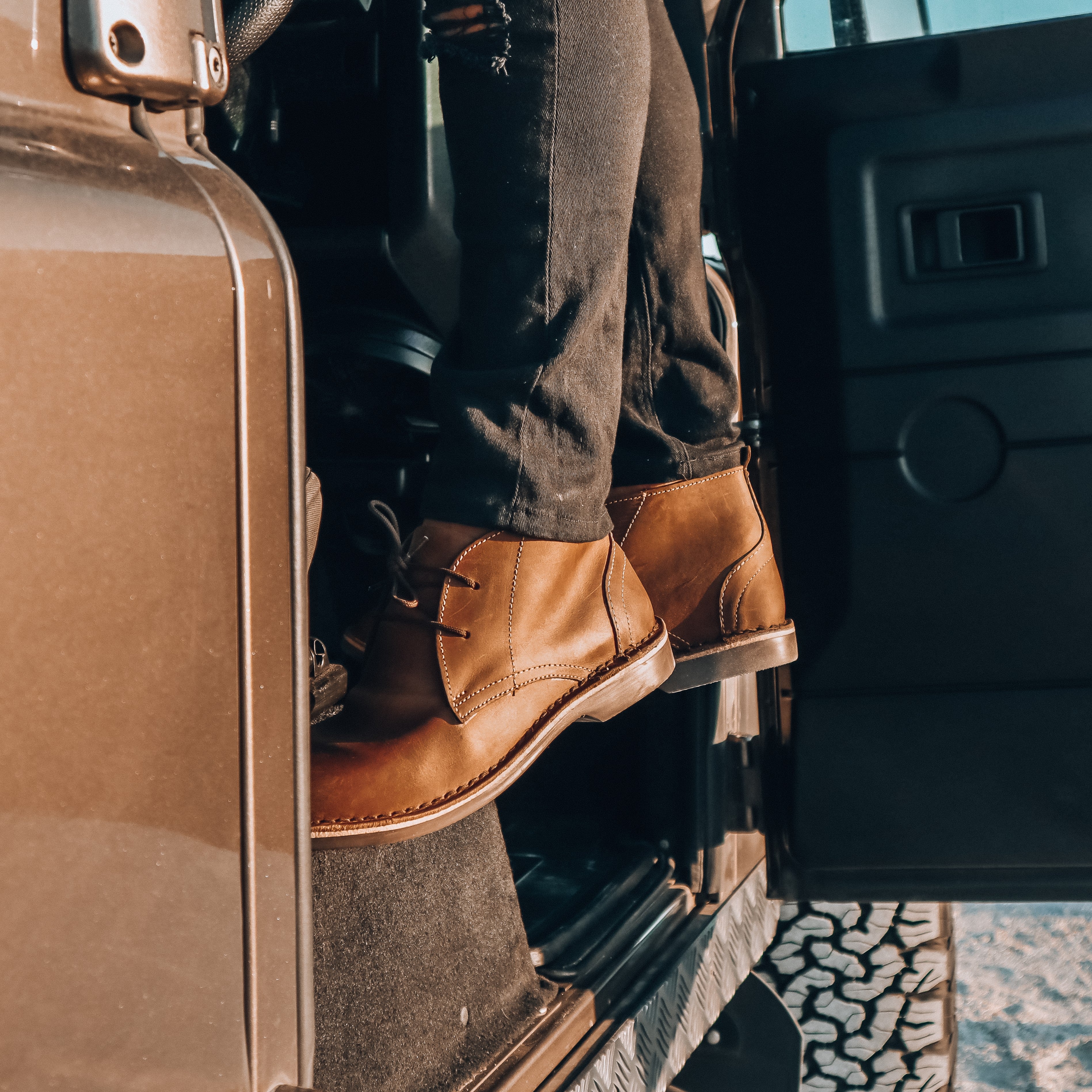Veldskoen Chukka (Brown Sole)
