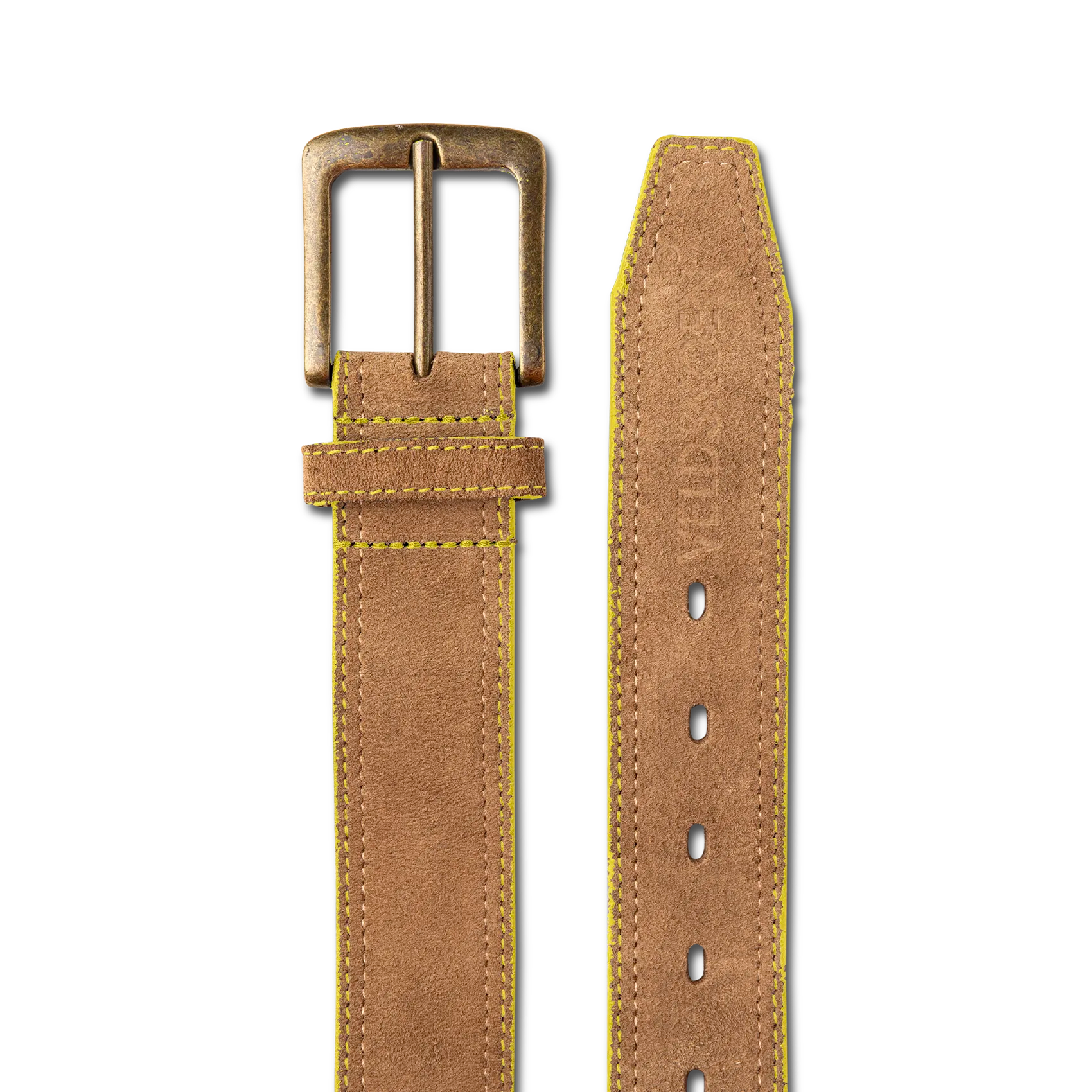 Vilakazi Belt 40mm (Yellow Detail)