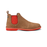 Chelsea Boot Pinotage (Red Sole)
