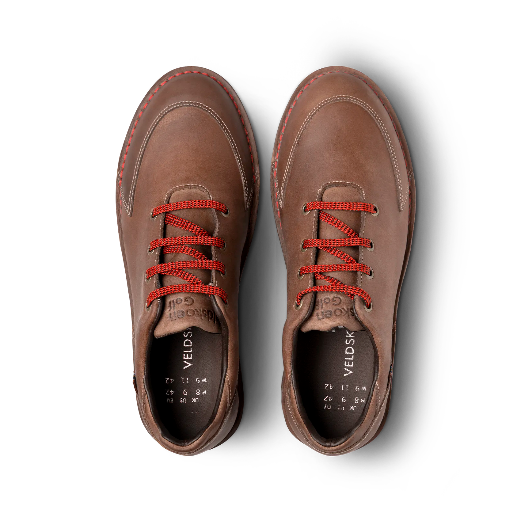 Veldskoen Kau Loft Golf Shoe (Red Sole)