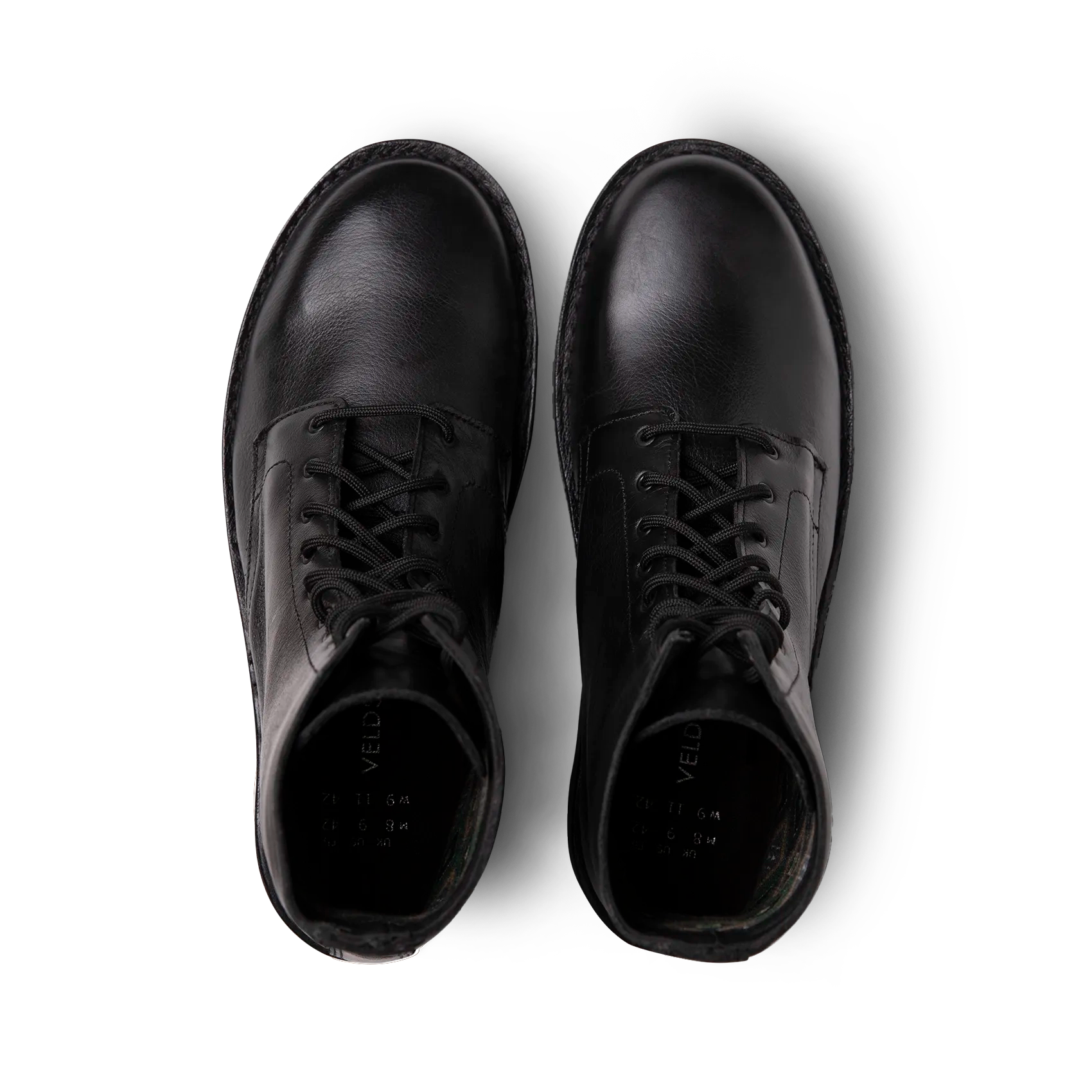 The Veldskoen MoveMe Ranger Boot (Black Leather with Black Sole)