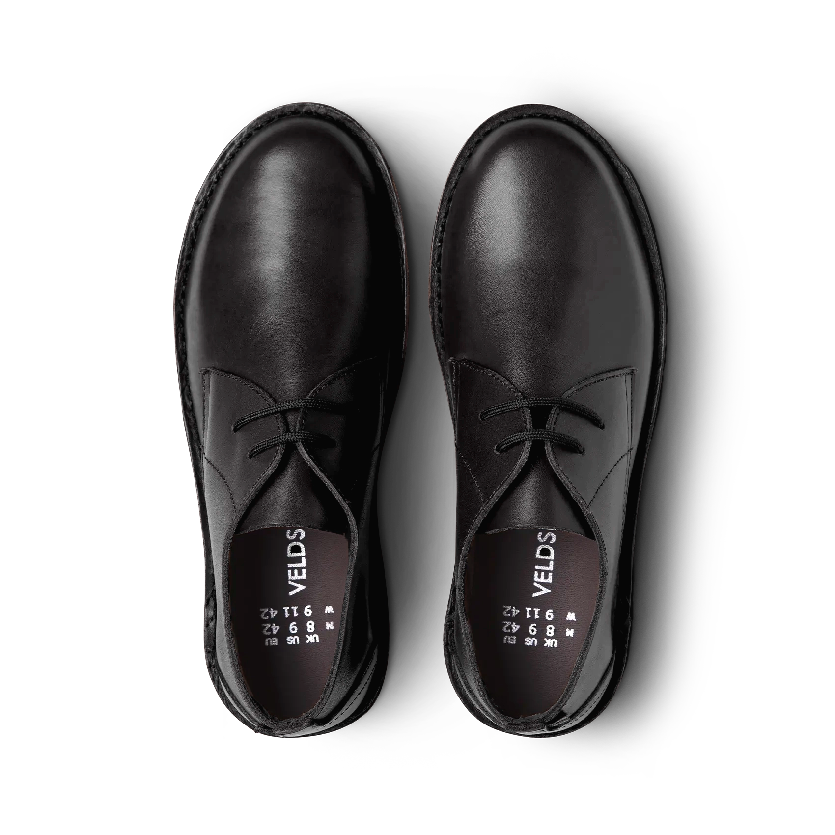 Veldskoen Smart Shoe (Black)