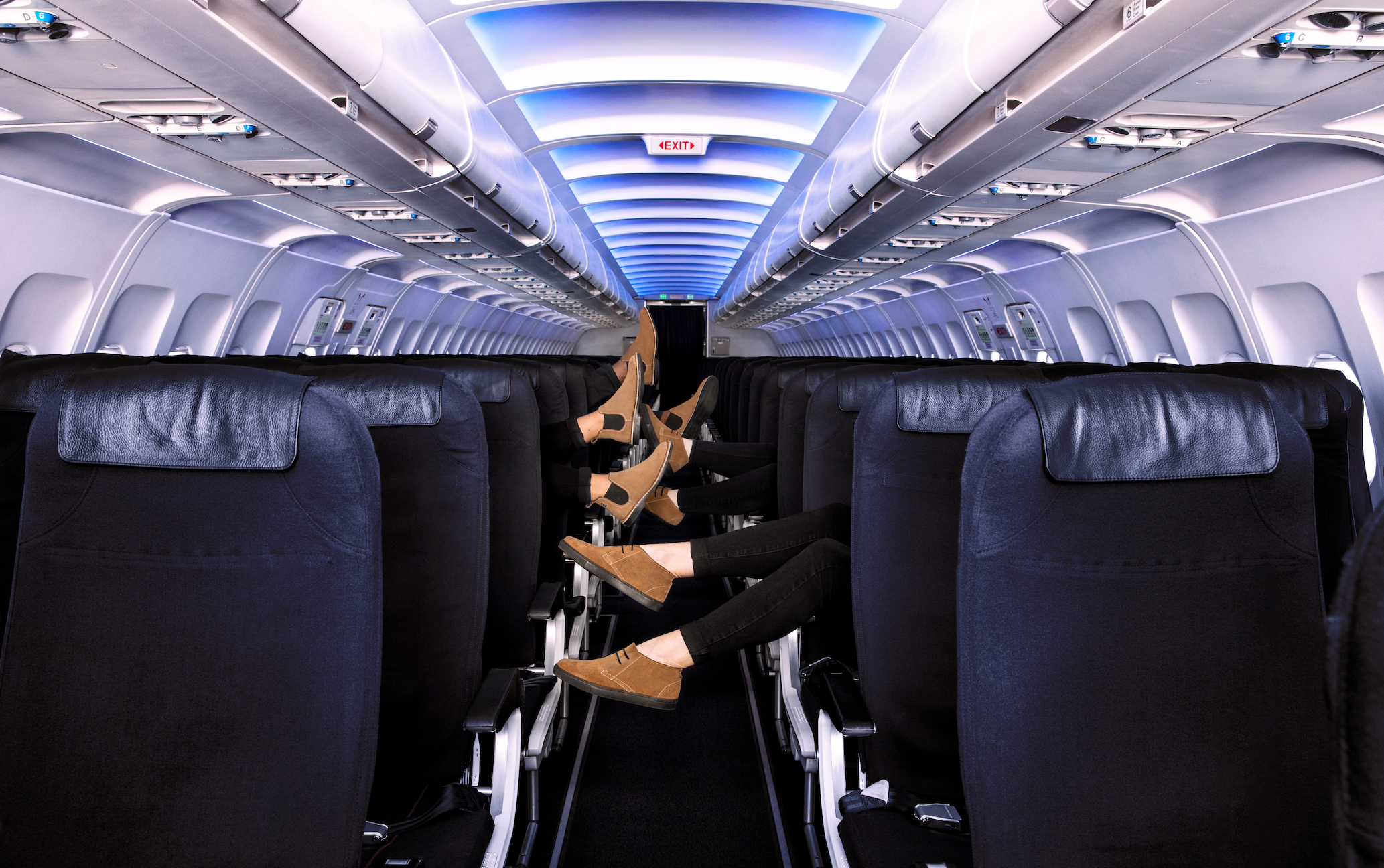 Fashion at 36 000 ft