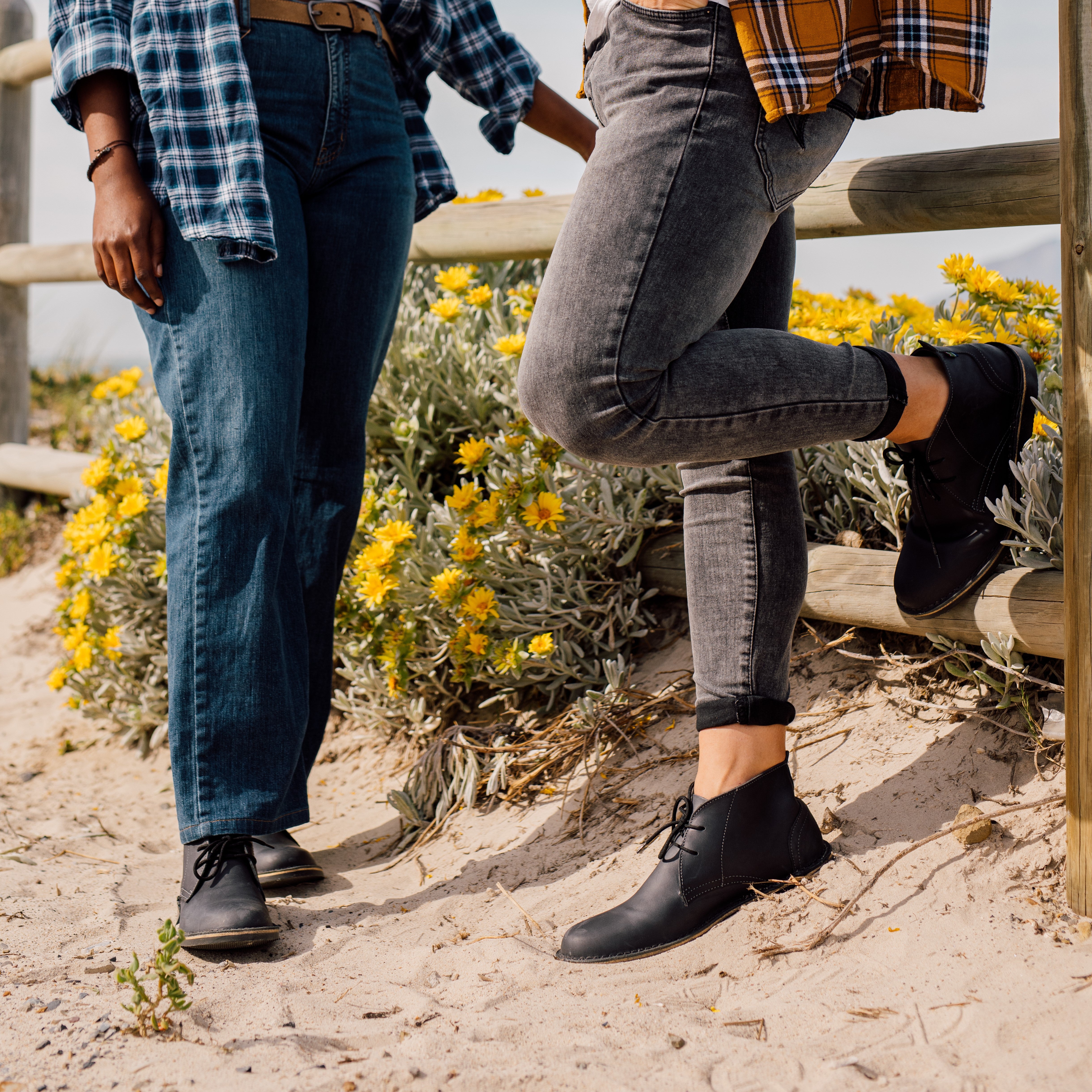 Veldskoen Chukka (Charcoal Sole)