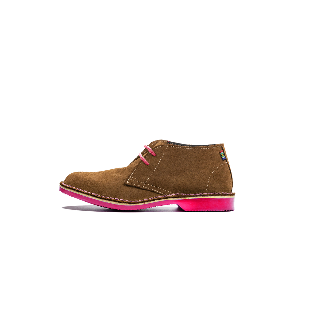 VELDSKOEN HERITAGE HADEDA HOT PINK SOLE LEATHER SHOE Veldskoen South Africa