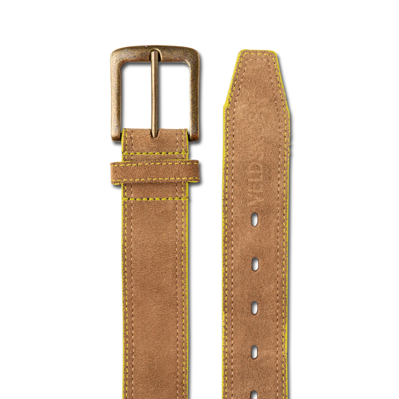 Vilakazi Belt 40mm (Yellow Detail)