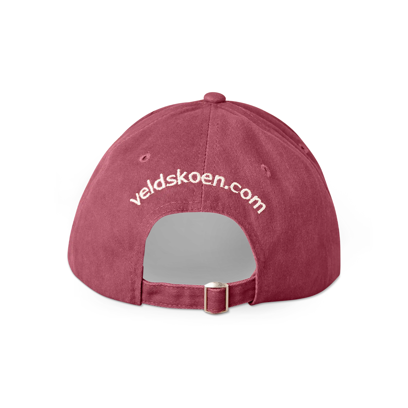 Veldskoen Maroon Stone Washed Cap