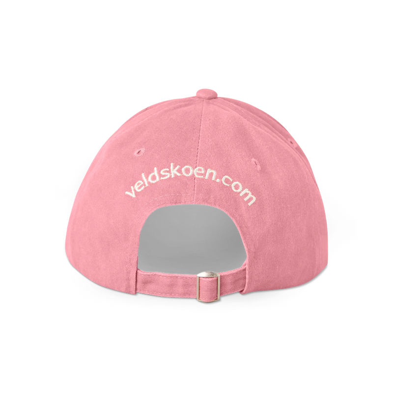 Veldskoen Pink Stone Washed Cap