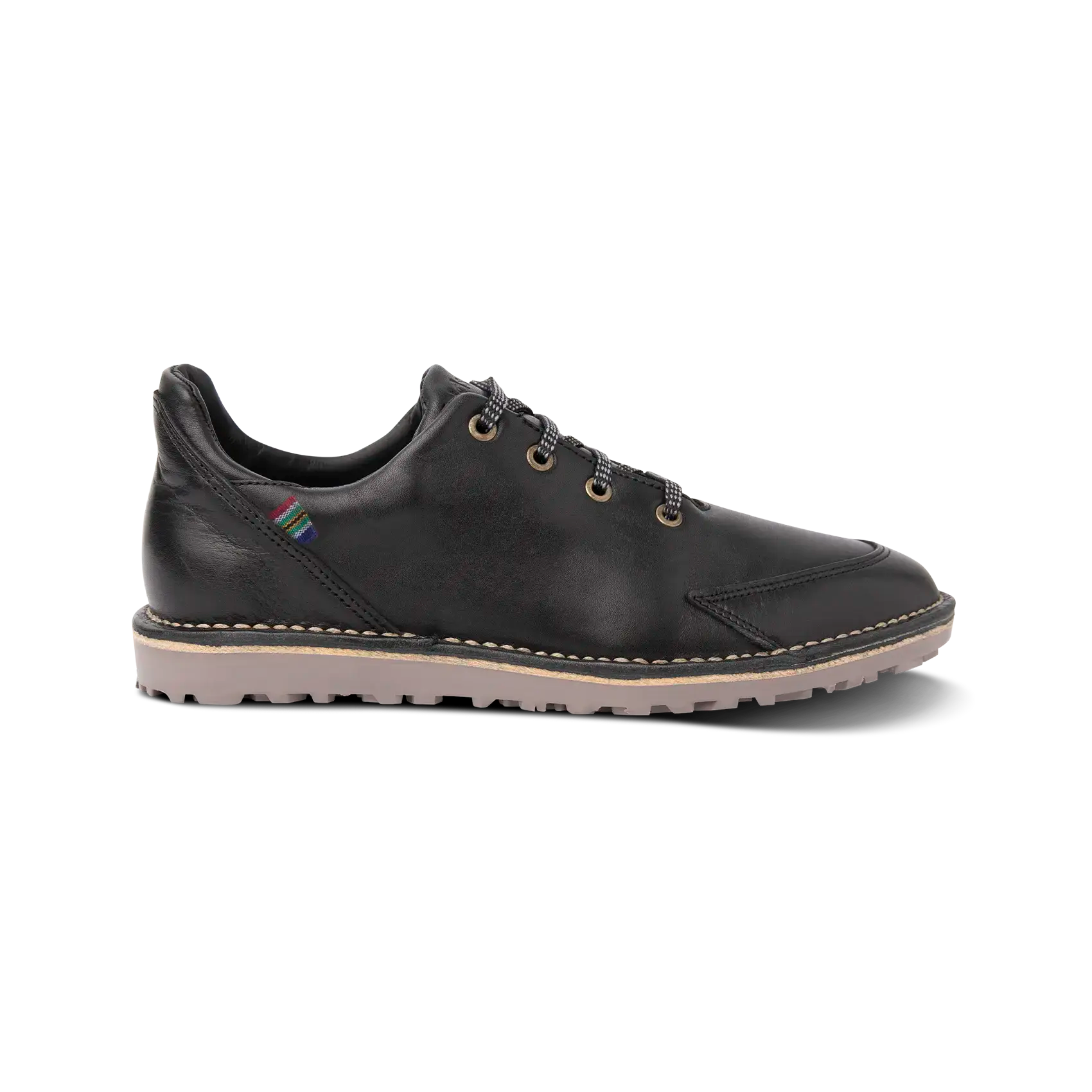 Veldskoen Birdie Golf Shoe (Black leather with Grey sole)