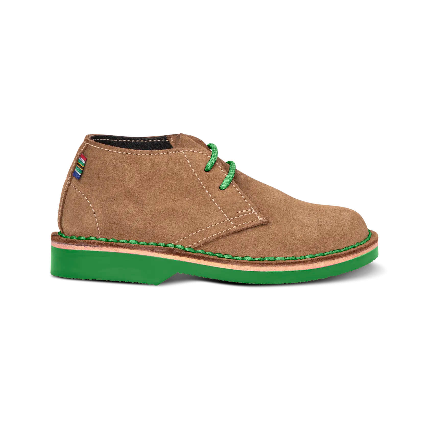 Veldskoen Kids Cooper the Croc (Green Sole)
