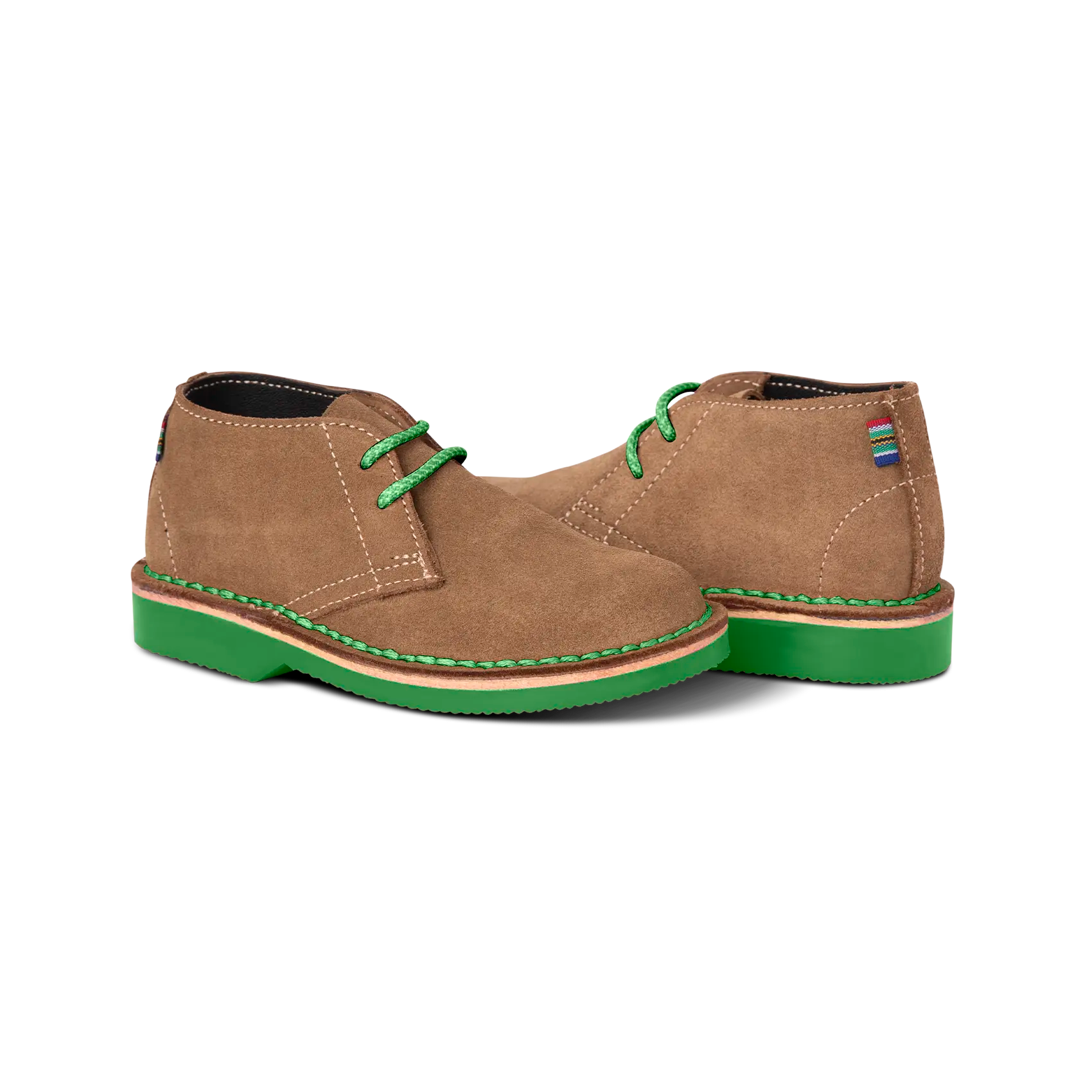 Veldskoen Kids Cooper the Croc (Green Sole)