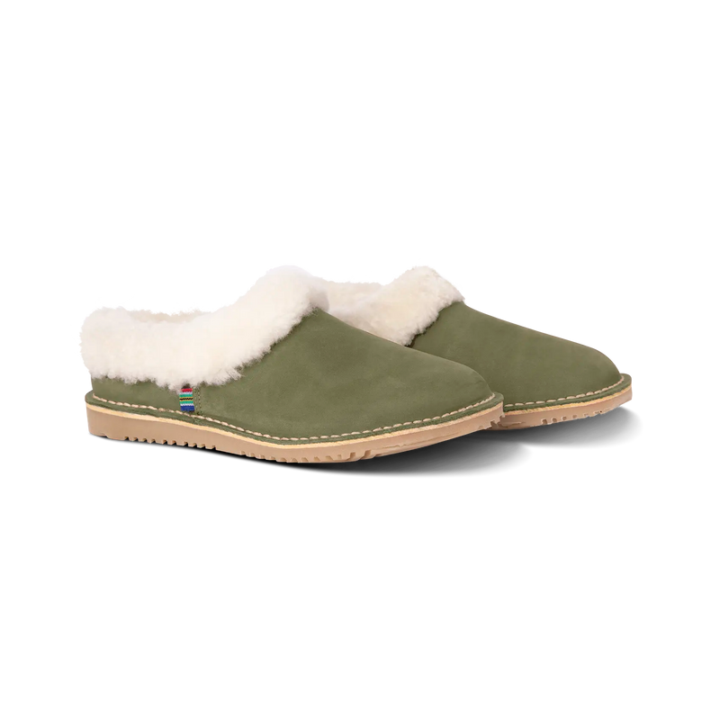 Veldskoen Slipper (Lined with Sheepskin - Leather Slipper)