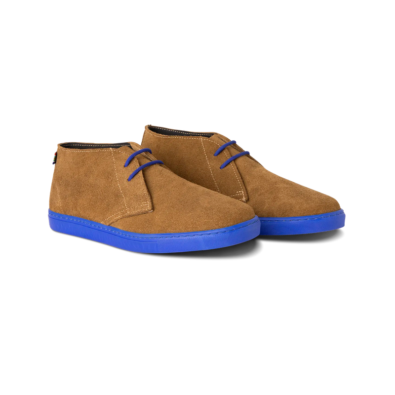 Veldskoen Langarm Sneaker (Blue Sole - Leather Shoe)