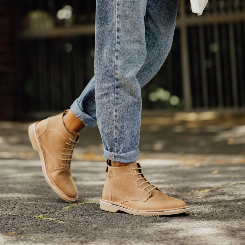 Ladies Safari Veldskoen (Natural Sole)