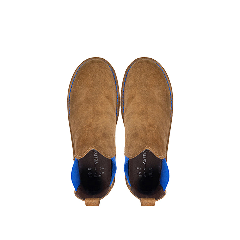 Veldskoen Chelsea Boot J-Bay Blue