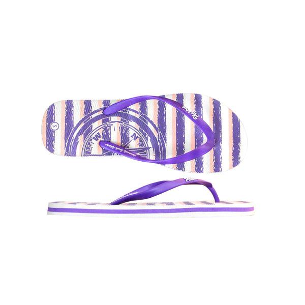 Plakkie Women's Shelly (White and Purple)