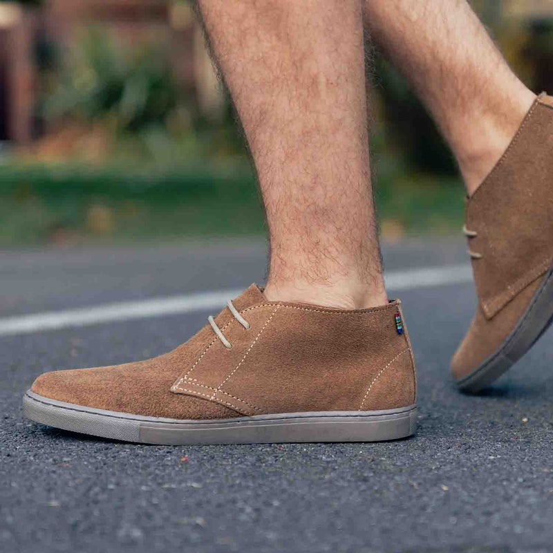 Veldskoen Gwara Gwara Sneaker (Grey Sole - Leather Shoe)