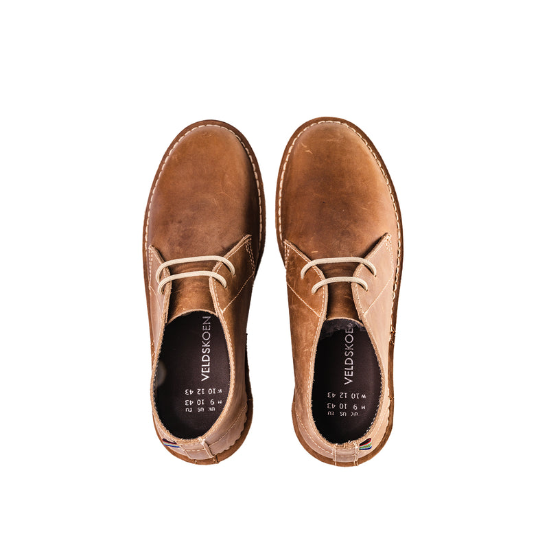 Veldskoen Heritage Origin Crepe Sole Leather Shoe